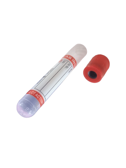 2 x Lab India Clot Activator Vaccum Blood Collection Tube - 2ml Pack of 100 Tubes