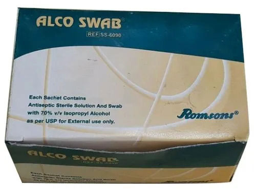 Romsons  Alcohol Swab - Pack of 1000 (SS-6090)