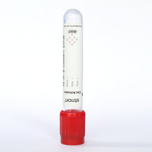 2 x  Strion Serum Clot Activator Non Vacuum Blood Collection Tube - 3ml Pack of 100 Pieces