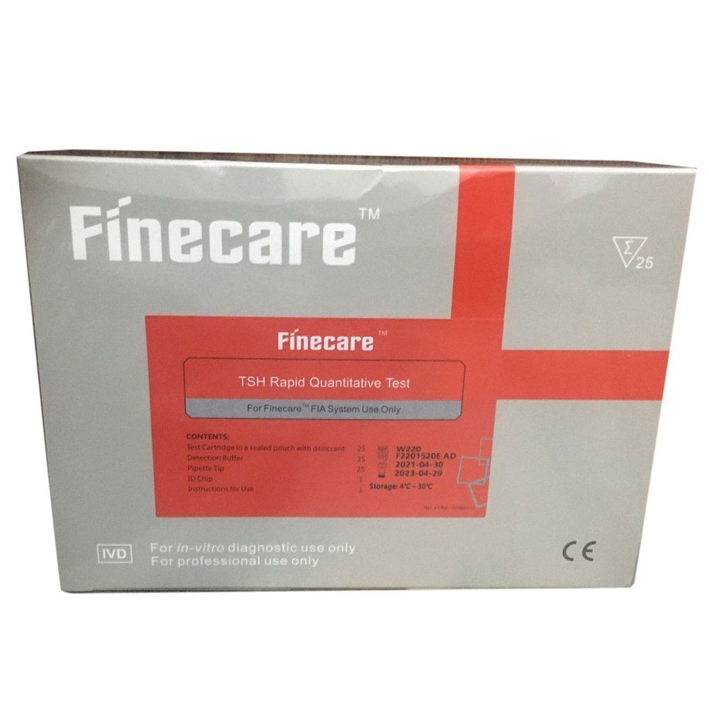 Finecare TSH Rapid Quantitative Test  - Pack of 25 Tests (W220)