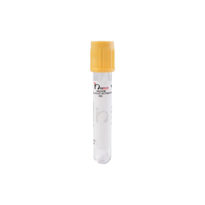 Nasmed Gel + Clot Activator Vacuum Blood Collection Tube - 3ml  Pack of 100 Tubes (NVGC3)